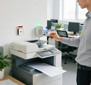 卡控云端:IC卡读卡器如何成为打印机的静默守护者